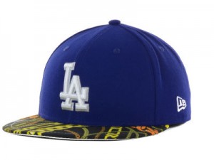 LA Dodgers New Era Chains Brim, MLB Hat